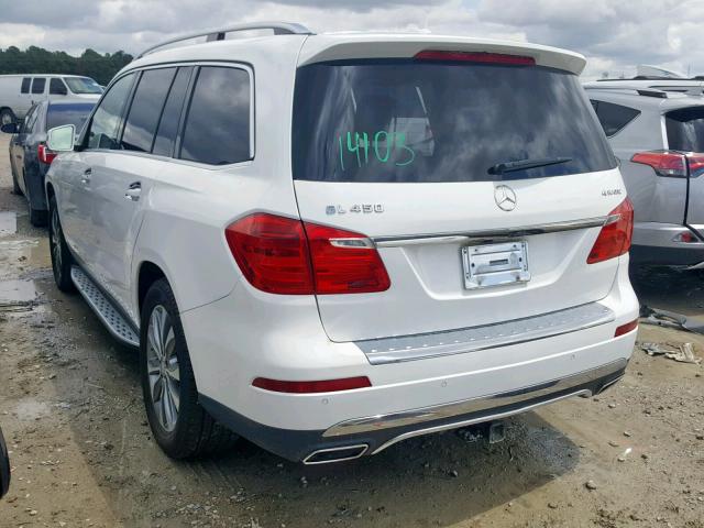 4JGDF7CE7EA423834 - 2014 MERCEDES-BENZ GL 450 4MA WHITE photo 3