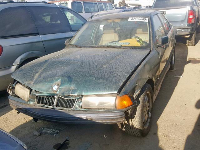 WBACB4321SFM09245 - 1995 BMW 325 I AUTO GREEN photo 2