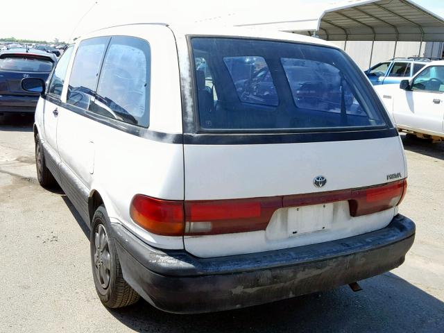 JT3AC11R2M0006682 - 1991 TOYOTA PREVIA DLX WHITE photo 3