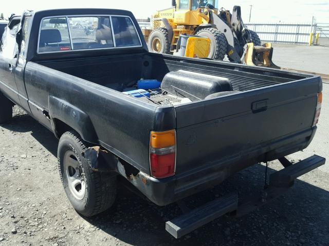 JT4RN70D3G0024677 - 1986 TOYOTA PICKUP XTR BLACK photo 3