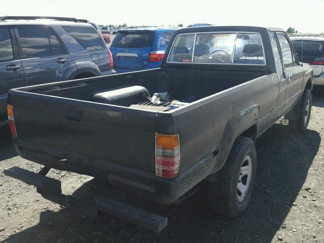 JT4RN70D3G0024677 - 1986 TOYOTA PICKUP XTR BLACK photo 4