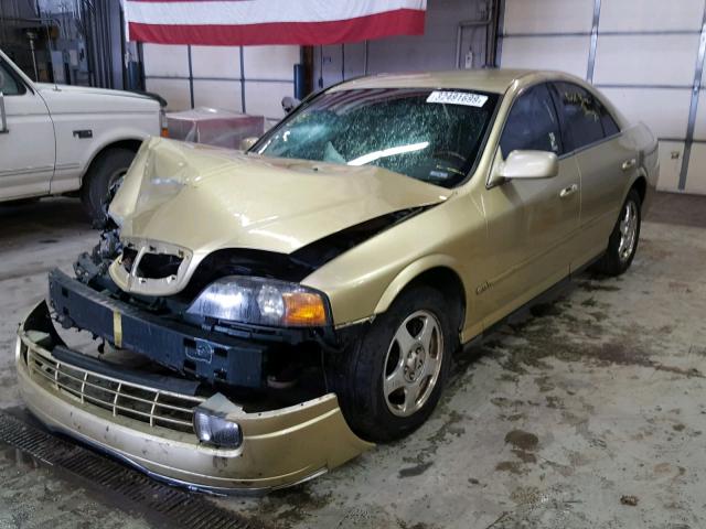 1LNHM87A7YY751111 - 2000 LINCOLN LS 绿色 照片 2