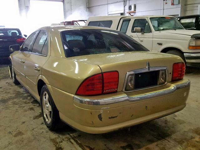 1LNHM87A7YY751111 - 2000 LINCOLN LS 绿色 照片 3