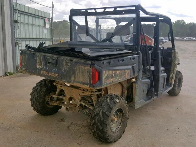 4XARVE876J8507292 - 2018 POLARIS RANGER CRE GREEN photo 4