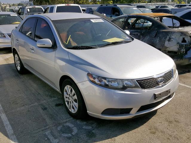 KNAFU4A26B5334168 - 2011 KIA FORTE EX SILVER photo 1