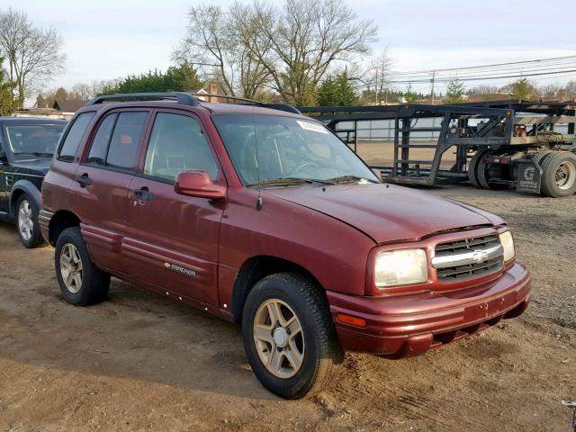 2CNBJ634036934464 - 2003 CHEVROLET TRACKER LT MAROON photo 1