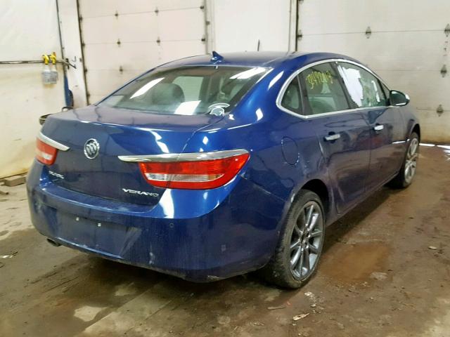 1G4PR5SK2D4187154 - 2013 BUICK VERANO CON BLUE photo 4