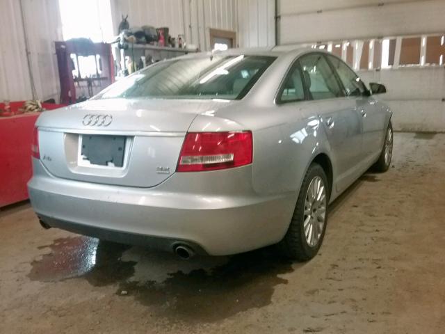 WAUDH74FX6N165659 - 2006 AUDI A6 3.2 QUA GRAY photo 4