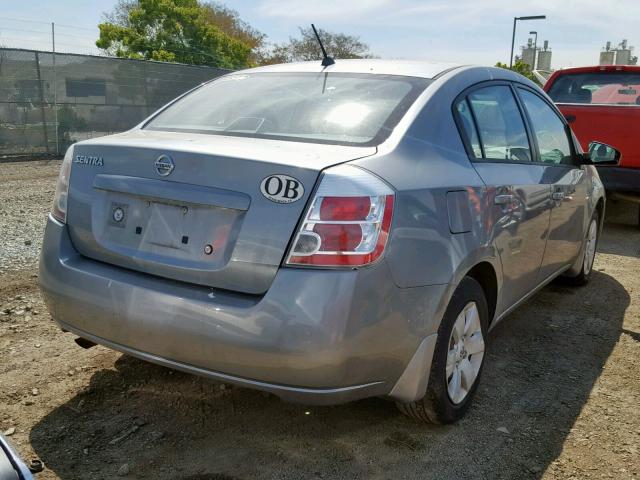 3N1AB61E19L634447 - 2009 NISSAN SENTRA 2.0 GRAY photo 4