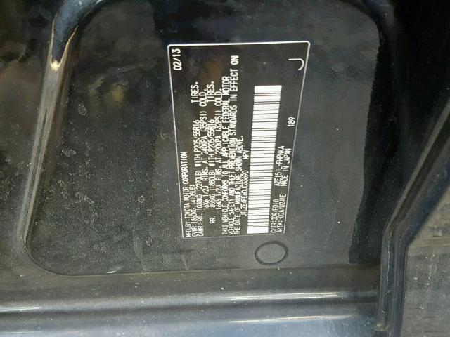 JTLZE4FE6DJ033690 - 2013 TOYOTA SCION XB 黑色 照片 10