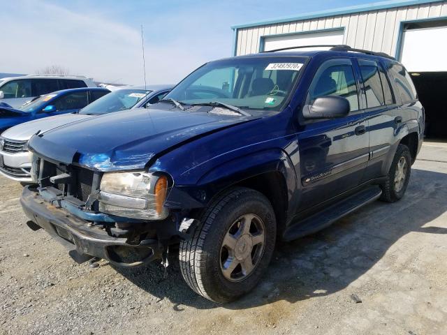 1GNDT13S022458051 - 2002 CHEVROLET TRAILBLAZER  photo 2