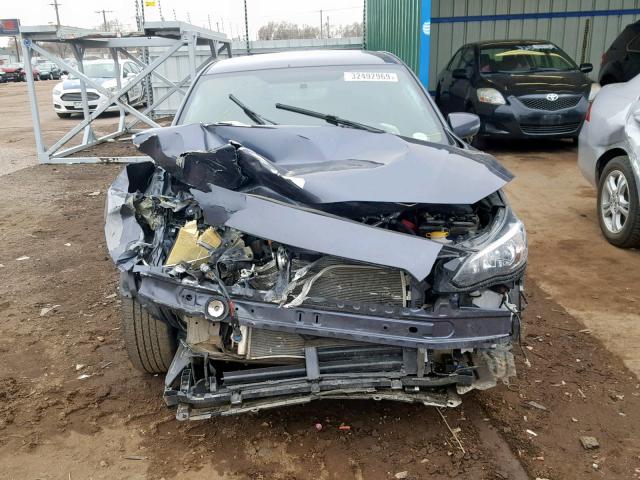 4S3GKAK63H3608069 - 2017 SUBARU IMPREZA SP GRAY photo 9