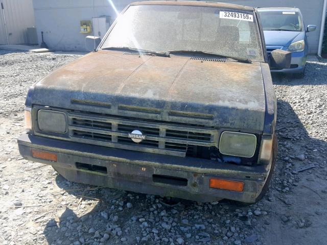 1N6HD16S1LC332034 - 1990 NISSAN D21 KING C BLUE photo 9