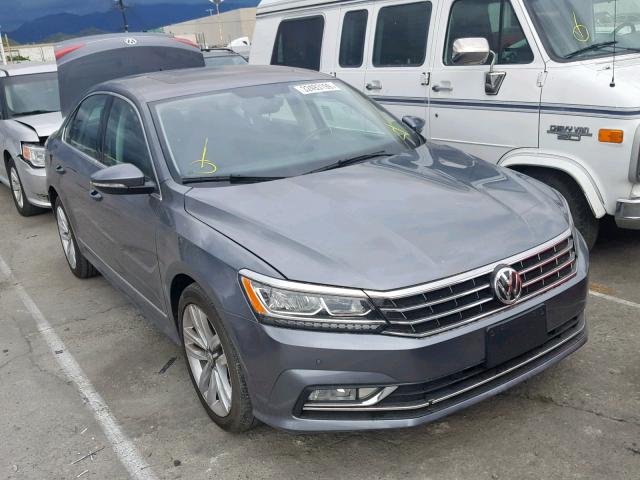 1VWGT7A34HC063486 - 2017 VOLKSWAGEN PASSAT SE GRAY photo 1