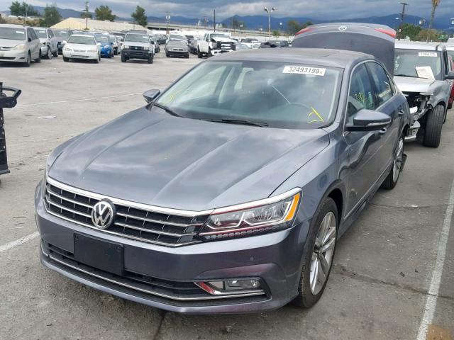 1VWGT7A34HC063486 - 2017 VOLKSWAGEN PASSAT SE GRAY photo 2