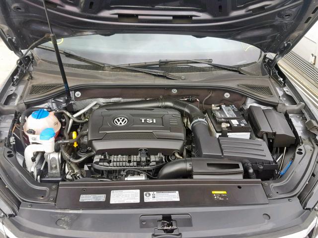 1VWGT7A34HC063486 - 2017 VOLKSWAGEN PASSAT SE GRAY photo 7