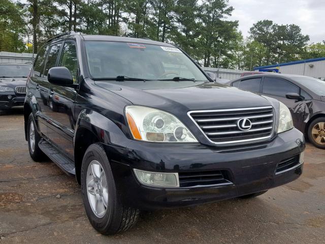 JTJBT20X450075703 - 2005 LEXUS GX 470 BLACK photo 1