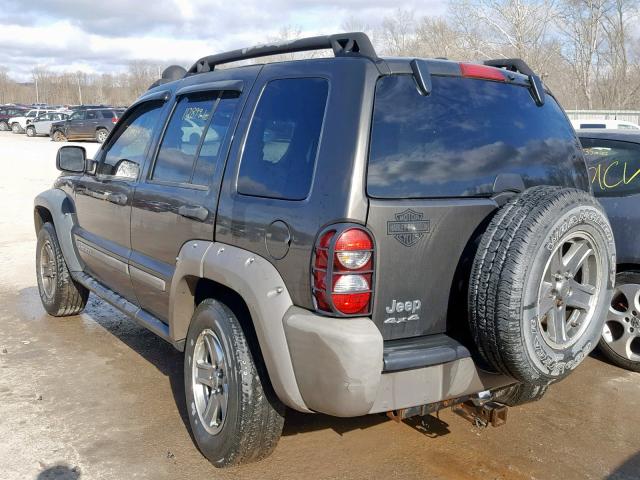 1J4GL38K96W277453 - 2006 JEEP LIBERTY RE GRAY photo 3