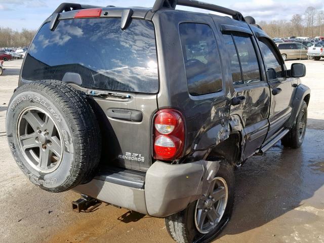 1J4GL38K96W277453 - 2006 JEEP LIBERTY RE GRAY photo 4