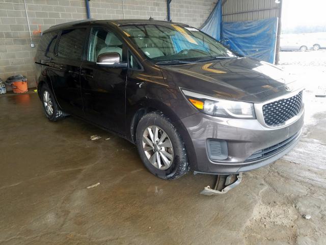 KNDMB5C10F6034474 - 2015 KIA SEDONA LX  photo 1