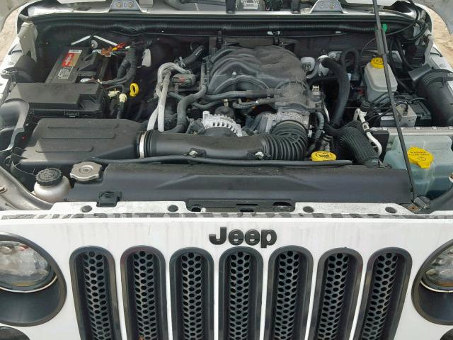 1C4AJWAG5CL273051 - 2012 JEEP WRANGLER S WHITE photo 7