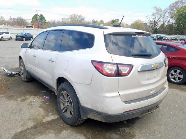 1GNKRGKD3GJ178522 - 2016 CHEVROLET TRAVERSE LT  photo 3