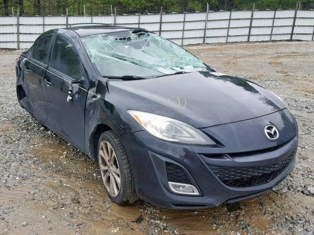 JM1BL1S58A1101281 - 2010 MAZDA 3 S BLACK photo 1