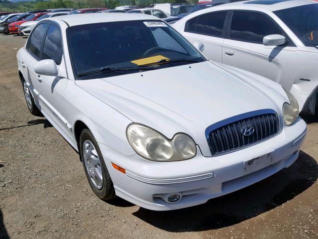 KMHWF25S32A642381 - 2002 HYUNDAI SONATA GL WHITE photo 1