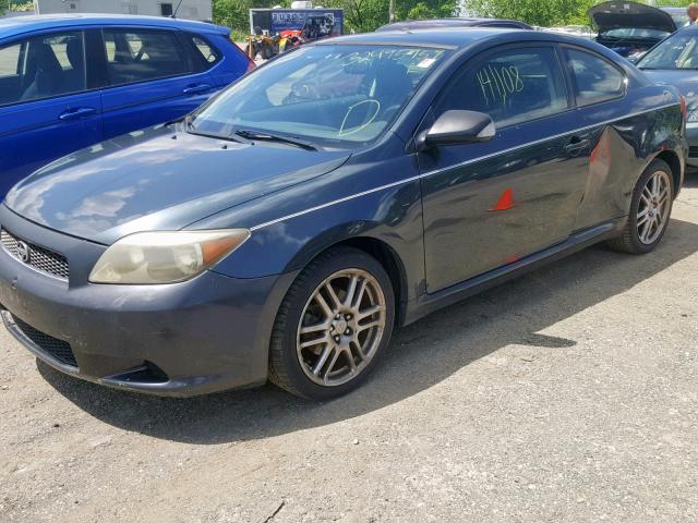 JTKDE177350013921 - 2005 TOYOTA SCION TC GRAY photo 2