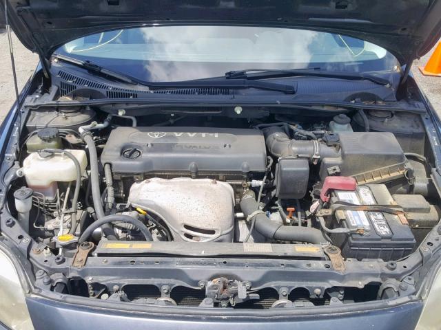 JTKDE177350013921 - 2005 TOYOTA SCION TC GRAY photo 7