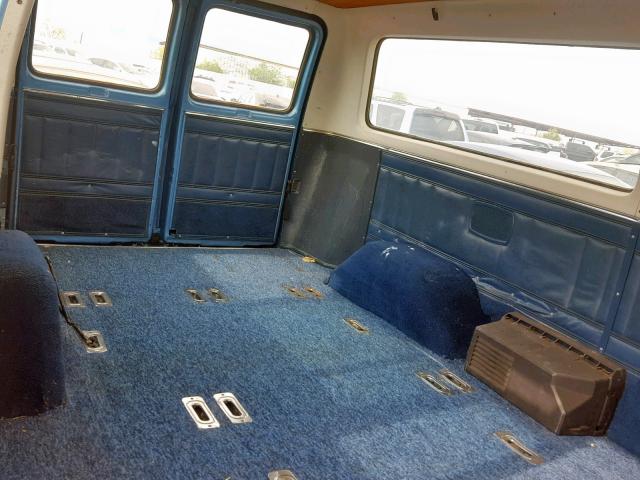 CGM36A4121064 - 1980 CHEVROLET VAN BLUE photo 6