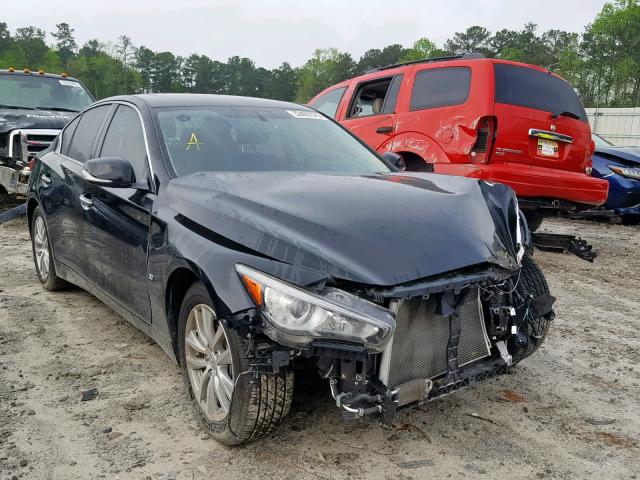 JN1BV7AP2FM357165 - 2015 INFINITI Q50 BASE BLACK photo 1