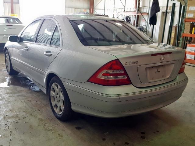 WDBRF56H76F732582 - 2006 MERCEDES-BENZ C 350  photo 3