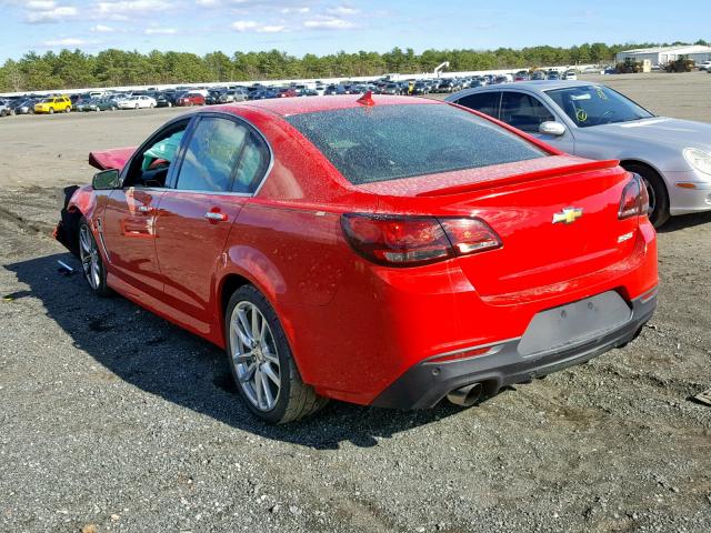 6G3F15RW0EL953991 - 2014 CHEVROLET SS RED photo 3