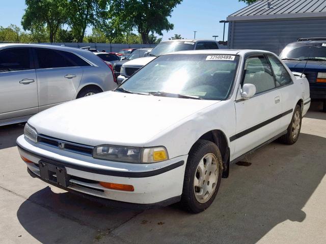 1HGCB7274NA015257 - 1992 HONDA ACCORD EX WHITE photo 2