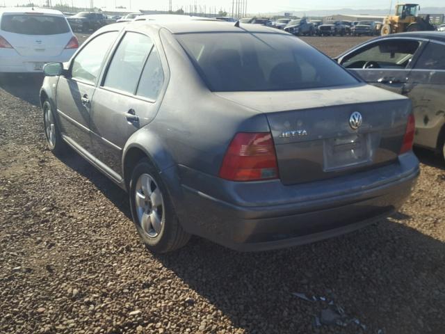 3VWSK69M43M054881 - 2003 VOLKSWAGEN JETTA GLS GRAY photo 3