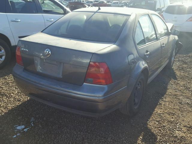 3VWSK69M43M054881 - 2003 VOLKSWAGEN JETTA GLS GRAY photo 4