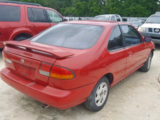 1N4AB42D3TC518005 - 1996 NISSAN 200SX BASE RED photo 4