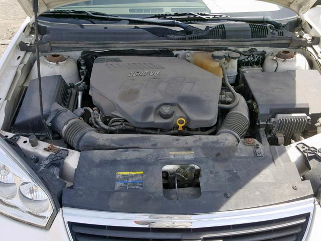1G1ZS58N77F292406 - 2007 CHEVROLET MALIBU LS WHITE photo 7