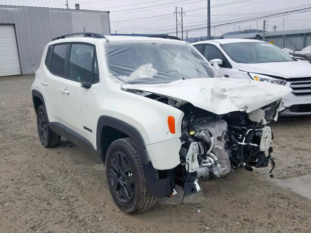 ZACCJBAB6JPH35180 - 2018 JEEP RENEGADE S WHITE photo 1