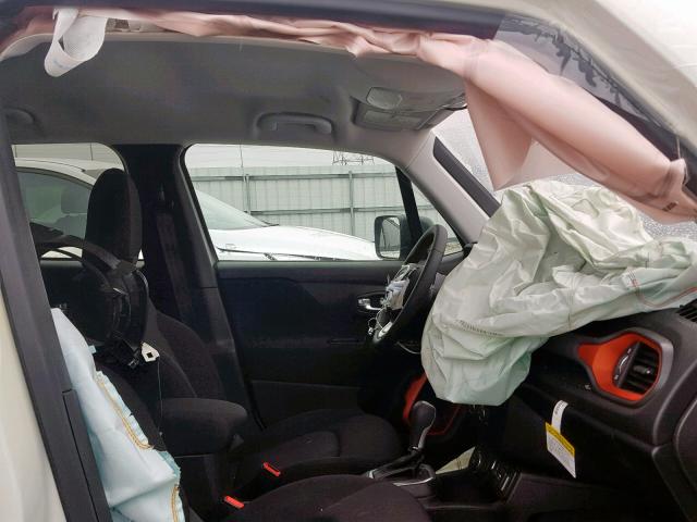 ZACCJBAB6JPH35180 - 2018 JEEP RENEGADE S თეთრი ფოტო 5