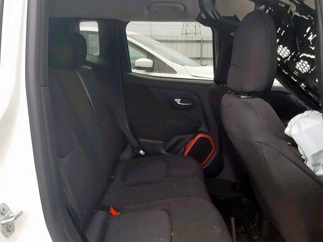 ZACCJBAB6JPH35180 - 2018 JEEP RENEGADE S თეთრი ფოტო 6