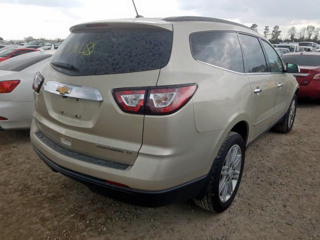 1GNKRGKDXDJ126946 - 2013 CHEVROLET TRAVERSE LT  photo 4