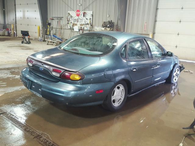 1FALP52U3VG110860 - 1997 FORD TAURUS GL GREEN photo 4