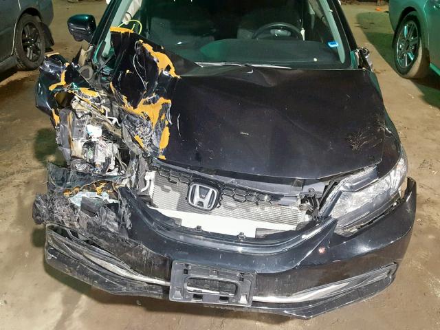 2HGFB2F8XFH507510 - 2015 HONDA CIVIC EX BLACK photo 7