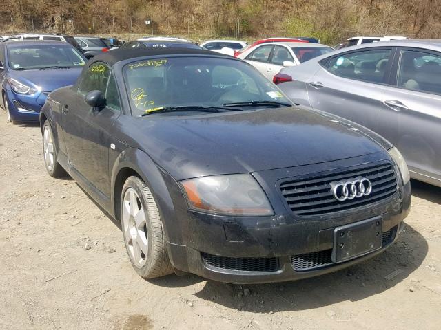 TRUUT28N111006346 - 2001 AUDI TT QUATTRO BLACK photo 1