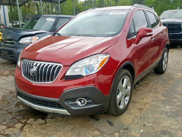 KL4CJDSB7FB116173 - 2015 BUICK ENCORE PRE RED photo 2