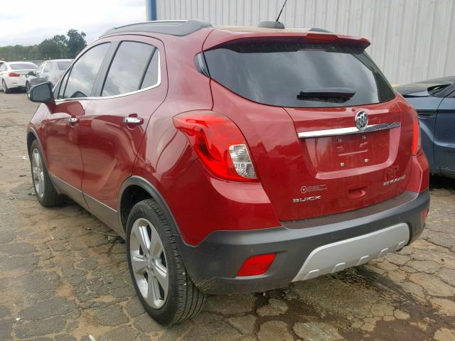 KL4CJDSB7FB116173 - 2015 BUICK ENCORE PRE RED photo 3