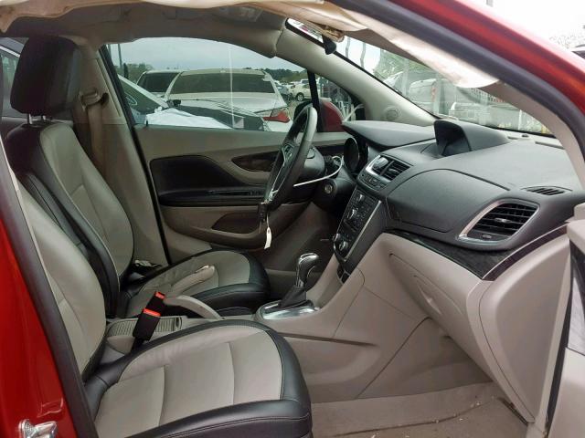 KL4CJDSB7FB116173 - 2015 BUICK ENCORE PRE RED photo 5