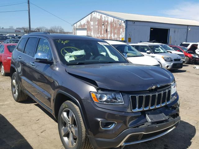 1C4RJFBG7FC726916 - 2015 JEEP GRAND CHER GRAY photo 1